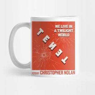 we live in a twilight world. Red Mug